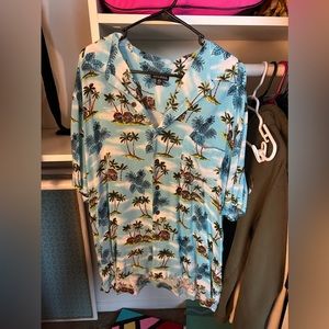 Light blue Hawaiian T-Shirt